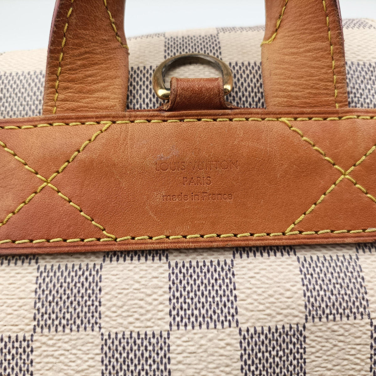 Pre-owned Louis Vuitton SPERONE BB Azur Damier Canvas N44026 backpack/rucksack | stylenewstar