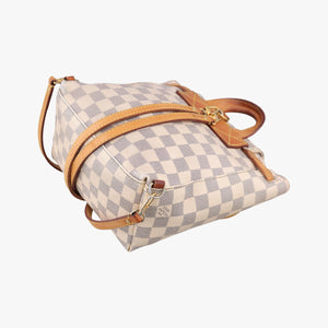 Pre-owned Louis Vuitton SPERONE BB Azur Damier Canvas N44026 backpack/rucksack | stylenewstar