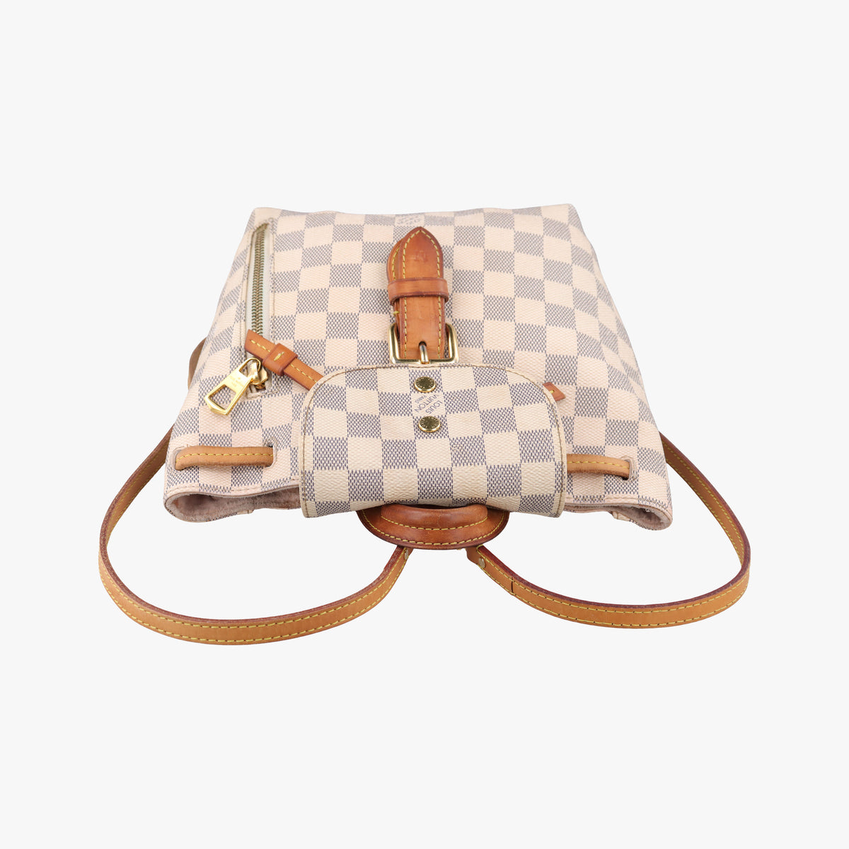 Pre-owned Louis Vuitton SPERONE BB Azur Damier Canvas N44026 backpack/rucksack | stylenewstar
