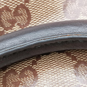 Pre-owned Gucci Babushka Multicolour PVC coated canvas×Leather 207775 handbag | stylenewstar