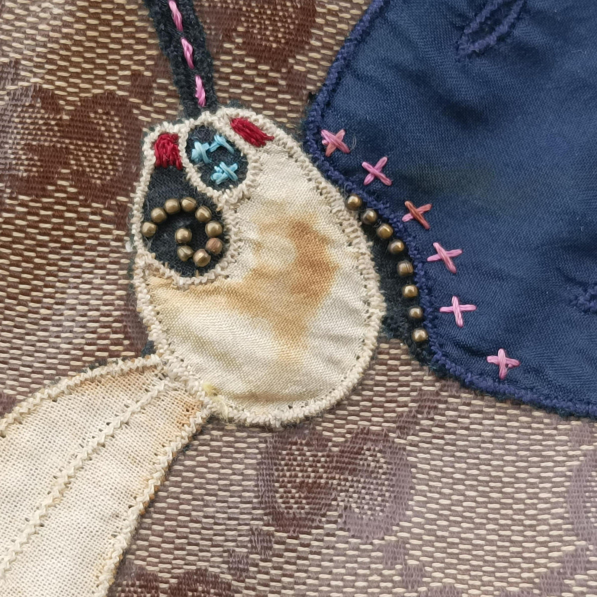 Pre-owned Gucci Babushka Multicolour PVC coated canvas×Leather 207775 handbag | stylenewstar