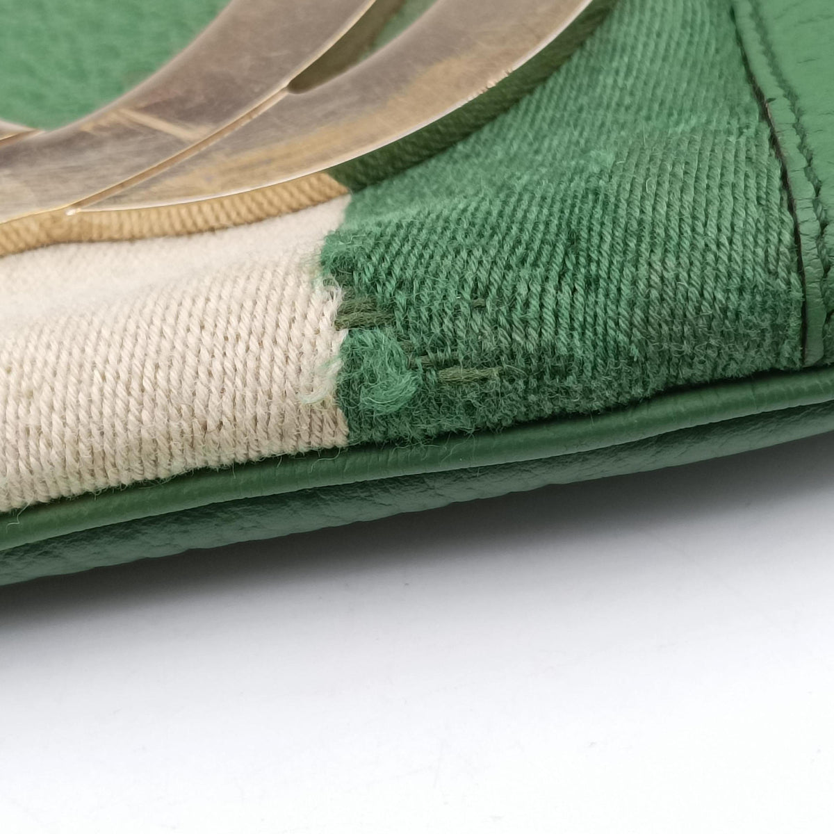 Secondhand Gucci Interlocking G Hobo Green Leather 130771 handbag | stylenewstar