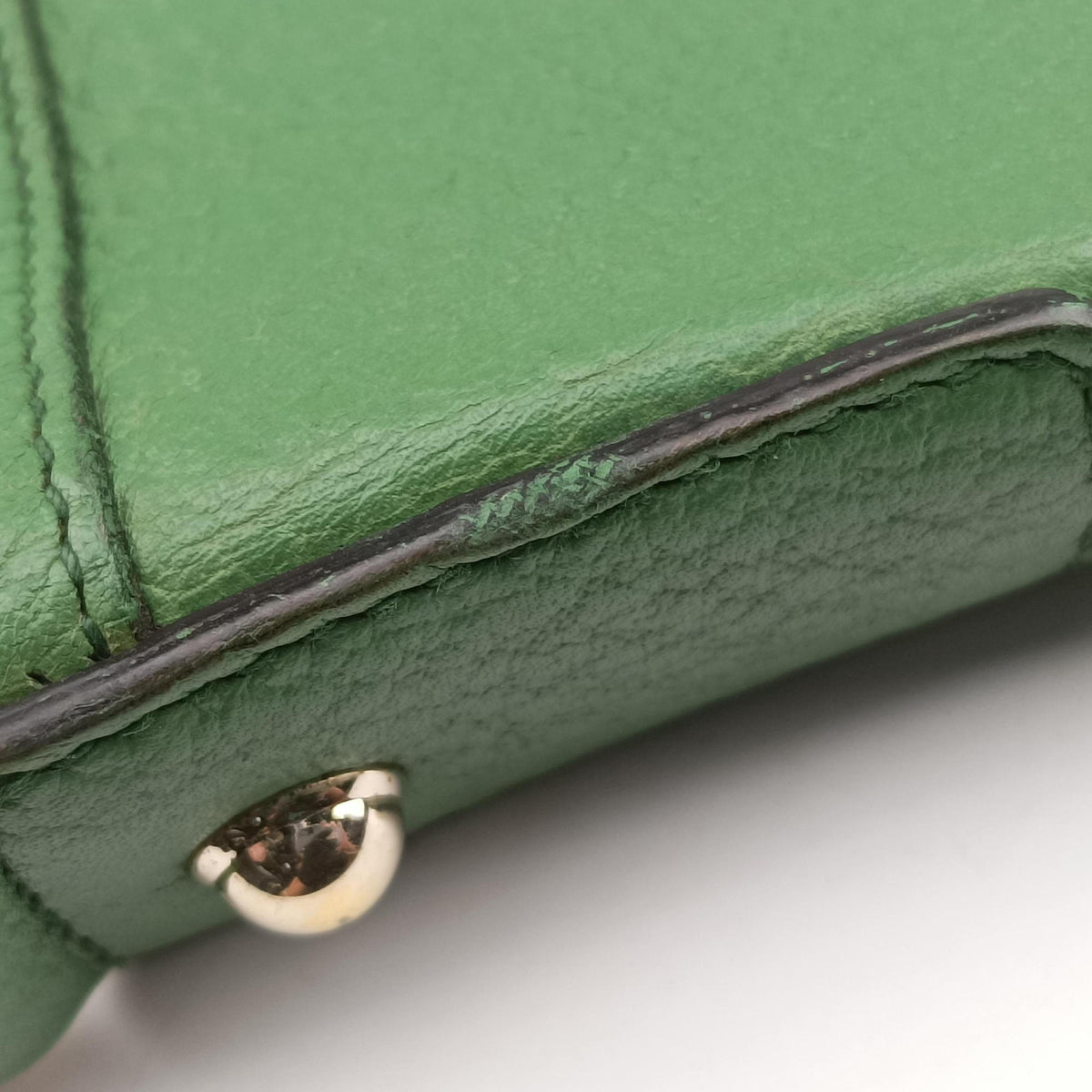 Secondhand Gucci Interlocking G Hobo Green Leather 130771 handbag | stylenewstar