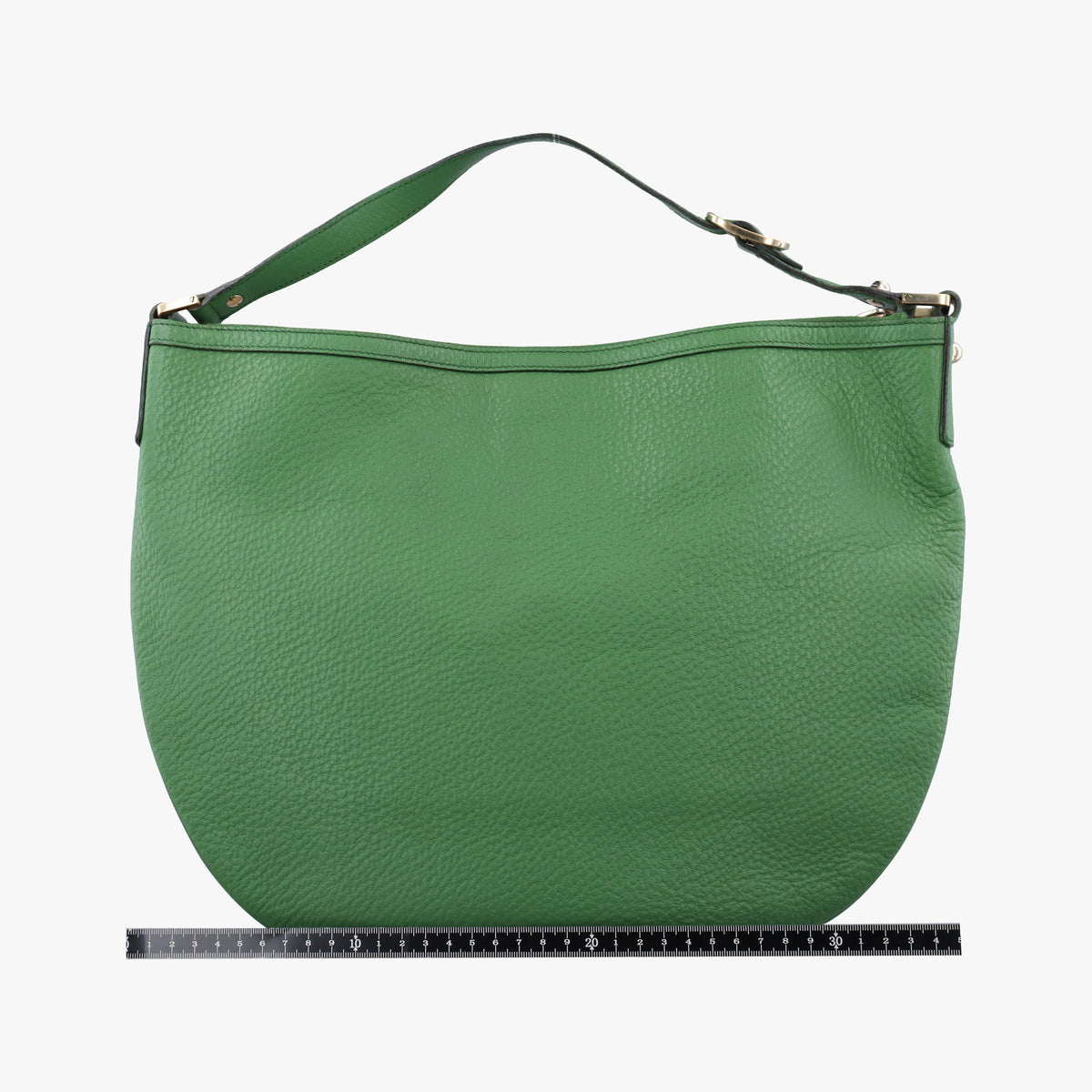 Secondhand Gucci Interlocking G Hobo Green Leather 130771 handbag | stylenewstar