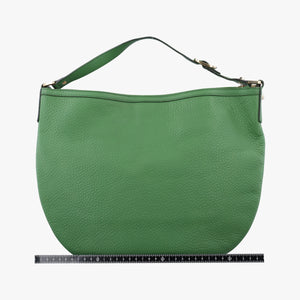 Secondhand Gucci Interlocking G Hobo Green Leather 130771 handbag | stylenewstar