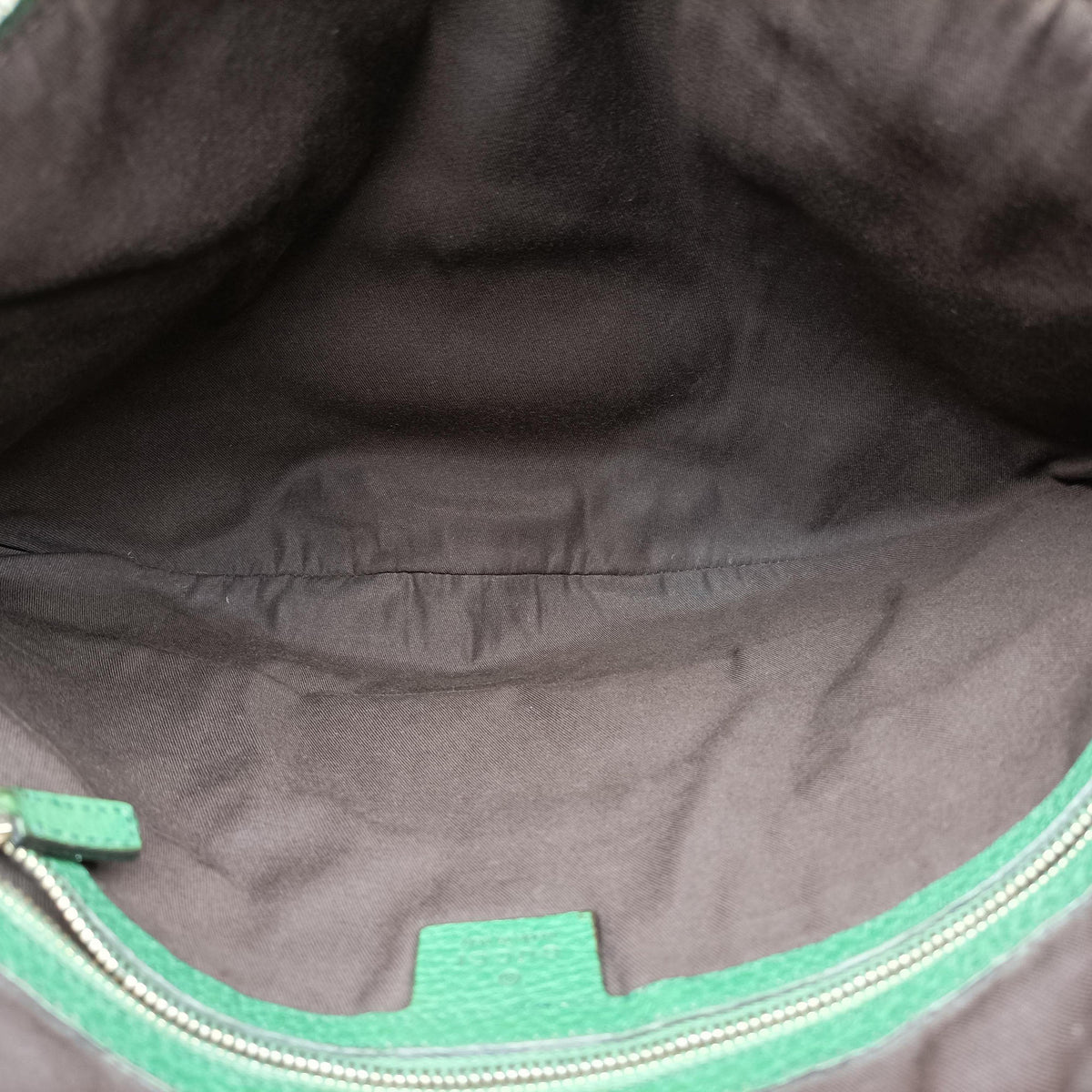Secondhand Gucci Interlocking G Hobo Green Leather 130771 handbag | stylenewstar