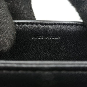 Pre-owned Celine Teen Triomphe Black Leather  shoulderbag | stylenewstar