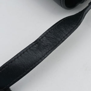 Pre-owned Celine Teen Triomphe Black Leather  shoulderbag | stylenewstar