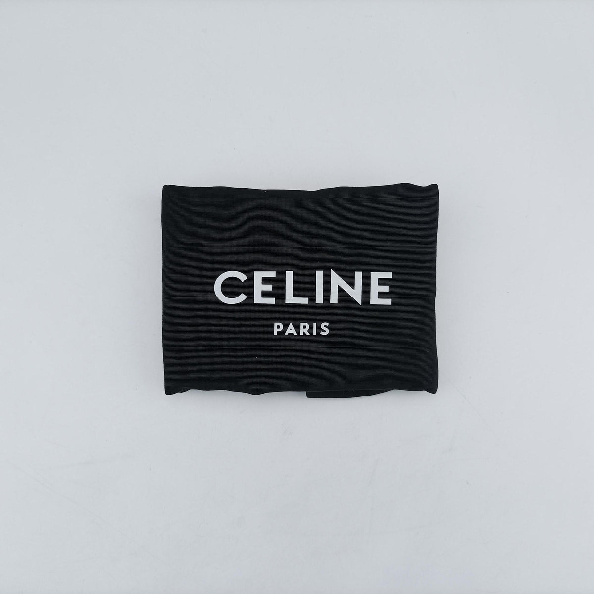 Pre-owned Celine Teen Triomphe Black Leather  shoulderbag | stylenewstar