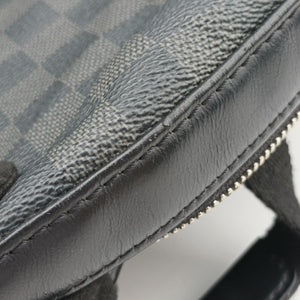 Pre-owned Louis Vuitton Josh Noir Damier Graphite N41473 backpack/rucksack | stylenewstar