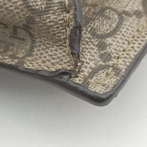 Pre-owned Gucci GG Supreme Courrier beige×Multicolour PVC coated canvas 474084 shoulderbag | stylenewstar