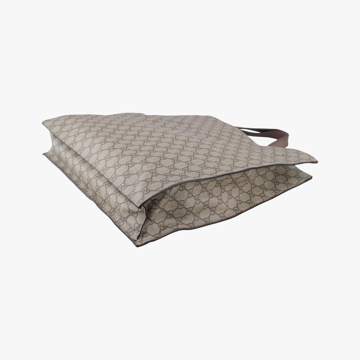 Pre-owned Gucci GG Supreme Courrier beige×Multicolour PVC coated canvas 474084 shoulderbag | stylenewstar