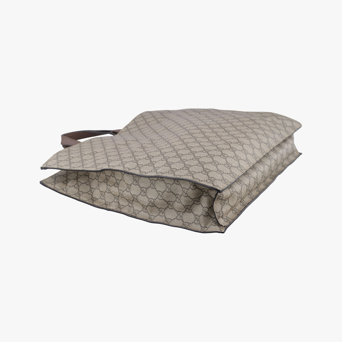 Pre-owned Gucci GG Supreme Courrier beige×Multicolour PVC coated canvas 474084 shoulderbag | stylenewstar