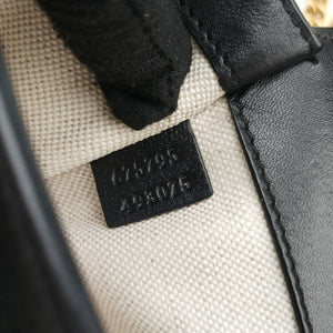 Pre-owned Gucci Bamboo Diana Black Leather 675795 shoulderbag | stylenewstar