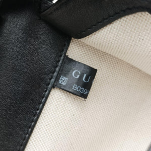 Pre-owned Gucci Bamboo Diana Black Leather 675795 shoulderbag | stylenewstar