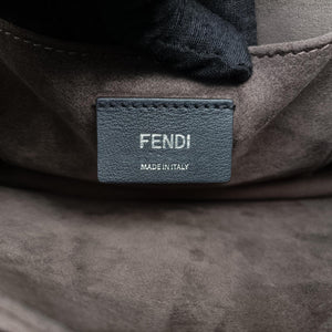 Pre-owned Fendi Kan I Blue×Multicolor Leather 8BT283 shoulderbag | stylenewstar