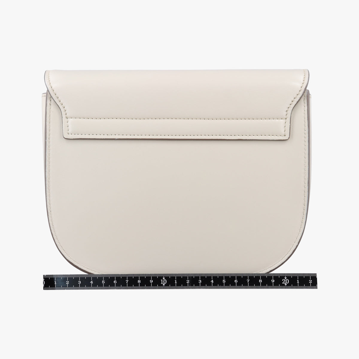Pre-owned Yves Saint Laurent KAIA White Leather 634818 shoulderbag | stylenewstar