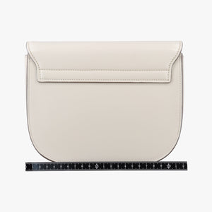 Pre-owned Yves Saint Laurent KAIA White Leather 634818 shoulderbag | stylenewstar