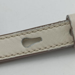 Pre-owned Yves Saint Laurent KAIA White Leather 634818 shoulderbag | stylenewstar