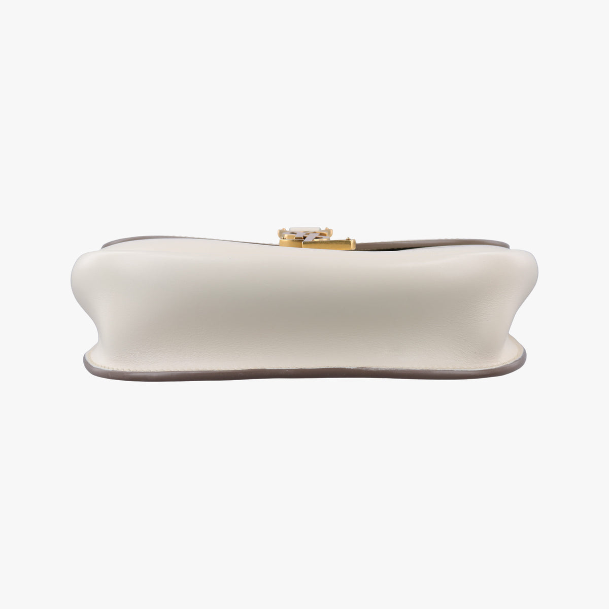 Pre-owned Yves Saint Laurent KAIA White Leather 634818 shoulderbag | stylenewstar