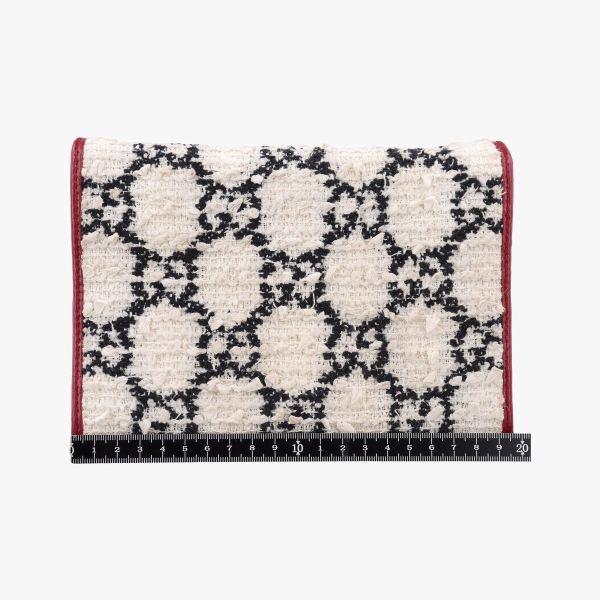 Pre-owned Gucci Dionysus Ivory × Red × Black Tweed×Leather 401231 shoulderbag | stylenewstar
