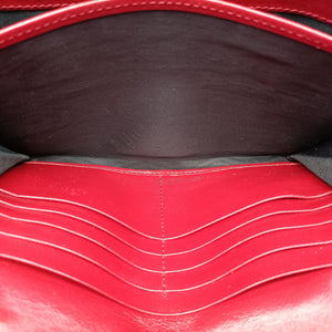 Pre-owned Gucci Dionysus Ivory × Red × Black Tweed×Leather 401231 shoulderbag | stylenewstar