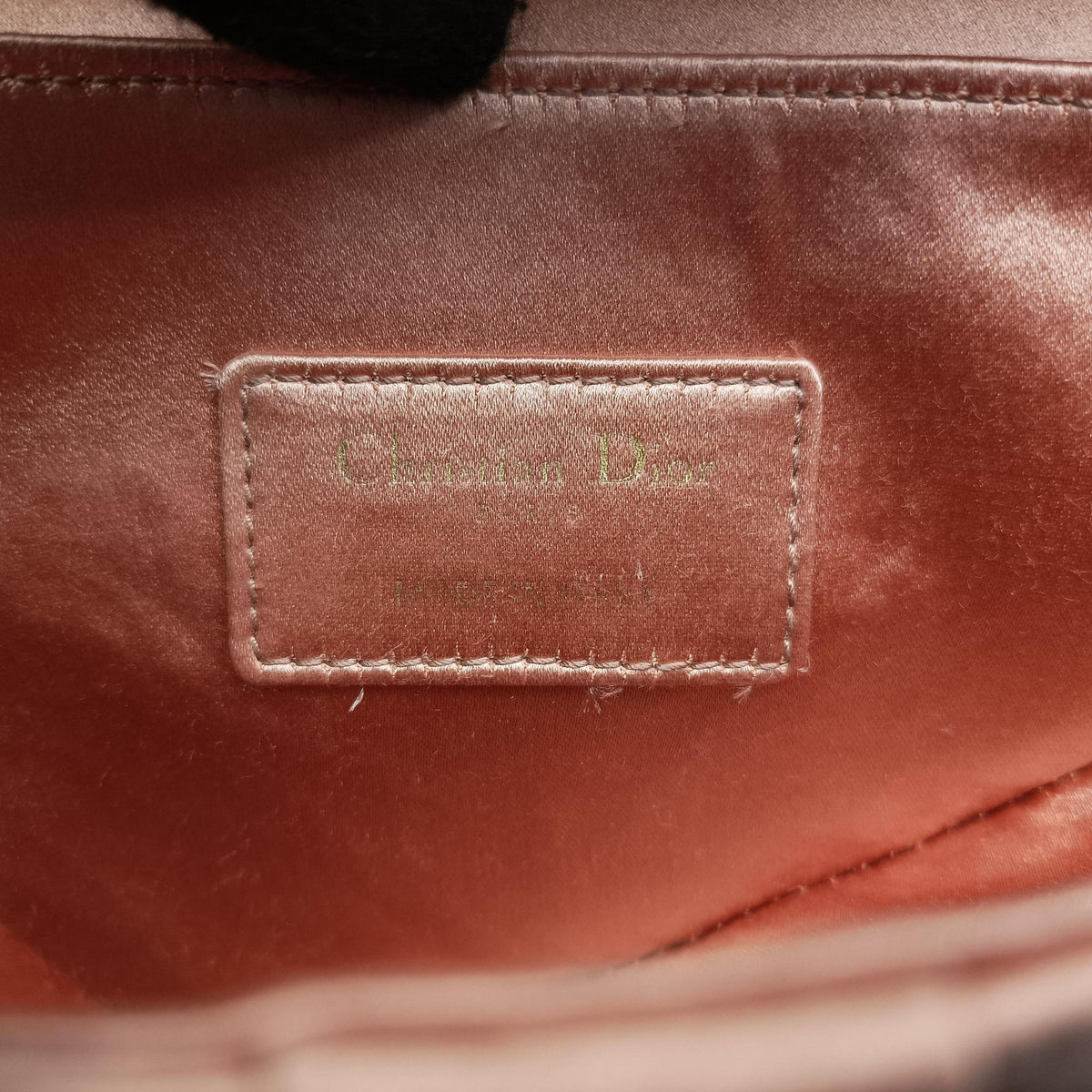 Pre-owned Christian Dior Saddle Pink silk  handbag | stylenewstar