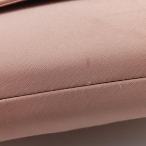 Pre-owned Christian Dior Saddle Pink silk  handbag | stylenewstar