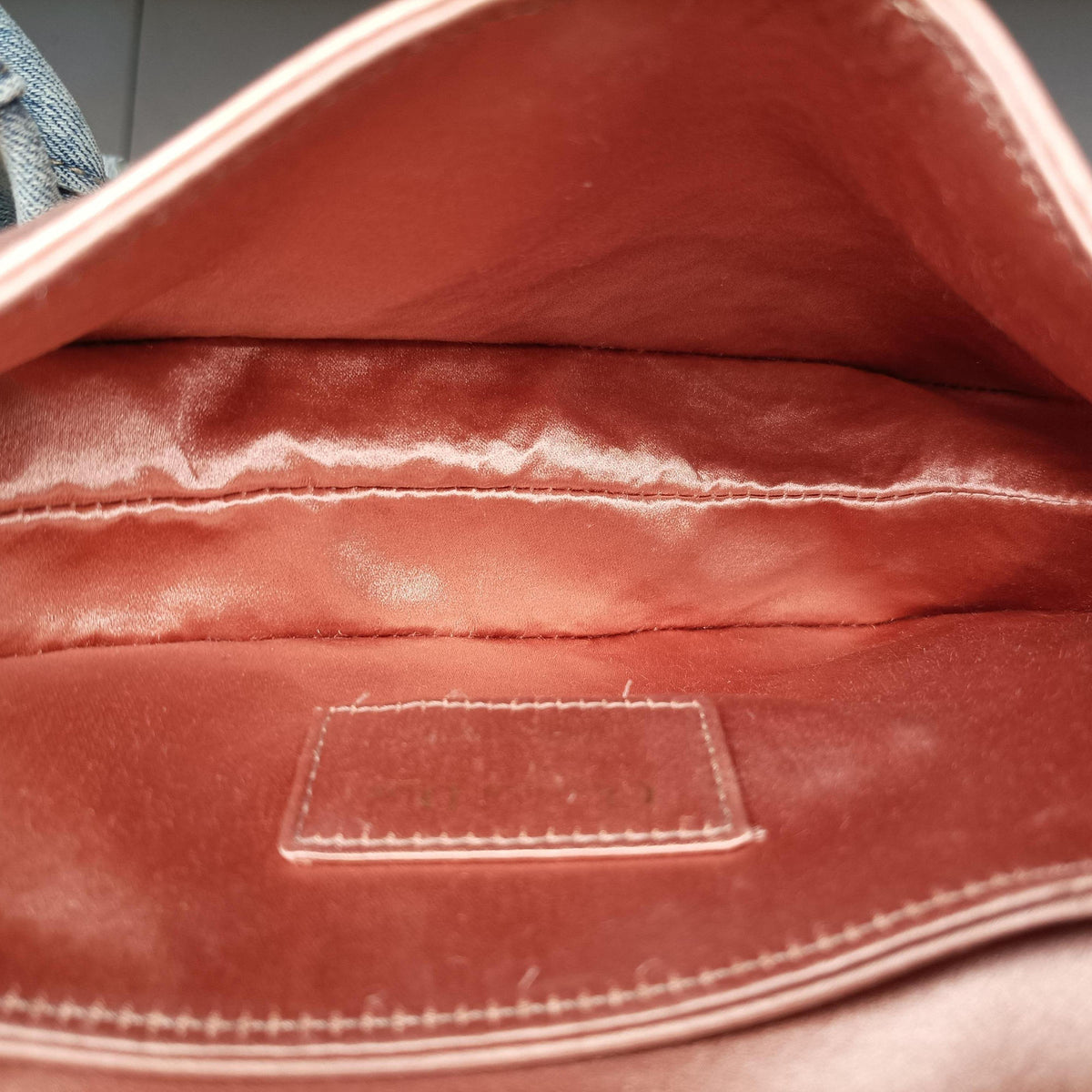 Pre-owned Christian Dior Saddle Pink silk  handbag | stylenewstar