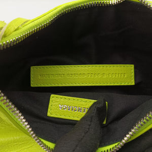 Vintage Balenciaga Le Cagole GreenYellow lambskin  shoulderbag | stylenewstar