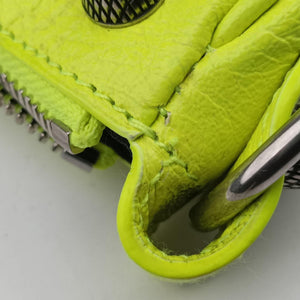Vintage Balenciaga Le Cagole GreenYellow lambskin  shoulderbag | stylenewstar