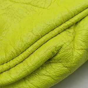 Vintage Balenciaga Le Cagole GreenYellow lambskin  shoulderbag | stylenewstar