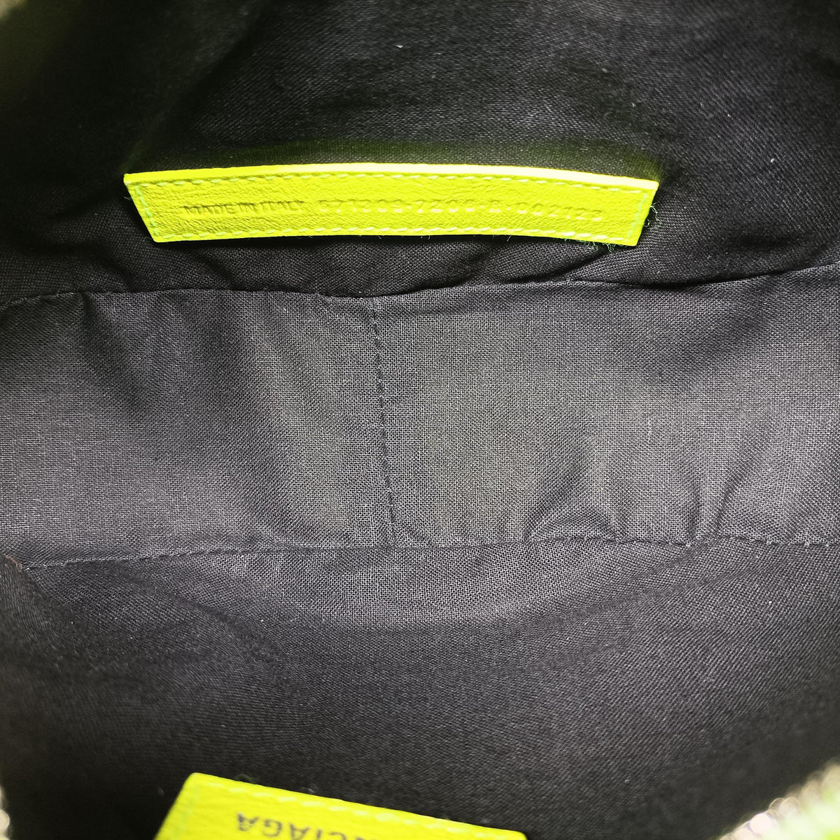 Vintage Balenciaga Le Cagole GreenYellow lambskin  shoulderbag | stylenewstar