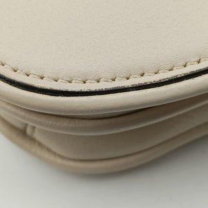 Pre-owned Gucci Blondie mini White Leather 698643 shoulderbag | stylenewstar