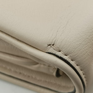 Pre-owned Gucci Blondie mini White Leather 698643 shoulderbag | stylenewstar