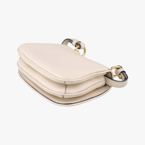 Pre-owned Gucci Blondie mini White Leather 698643 shoulderbag | stylenewstar
