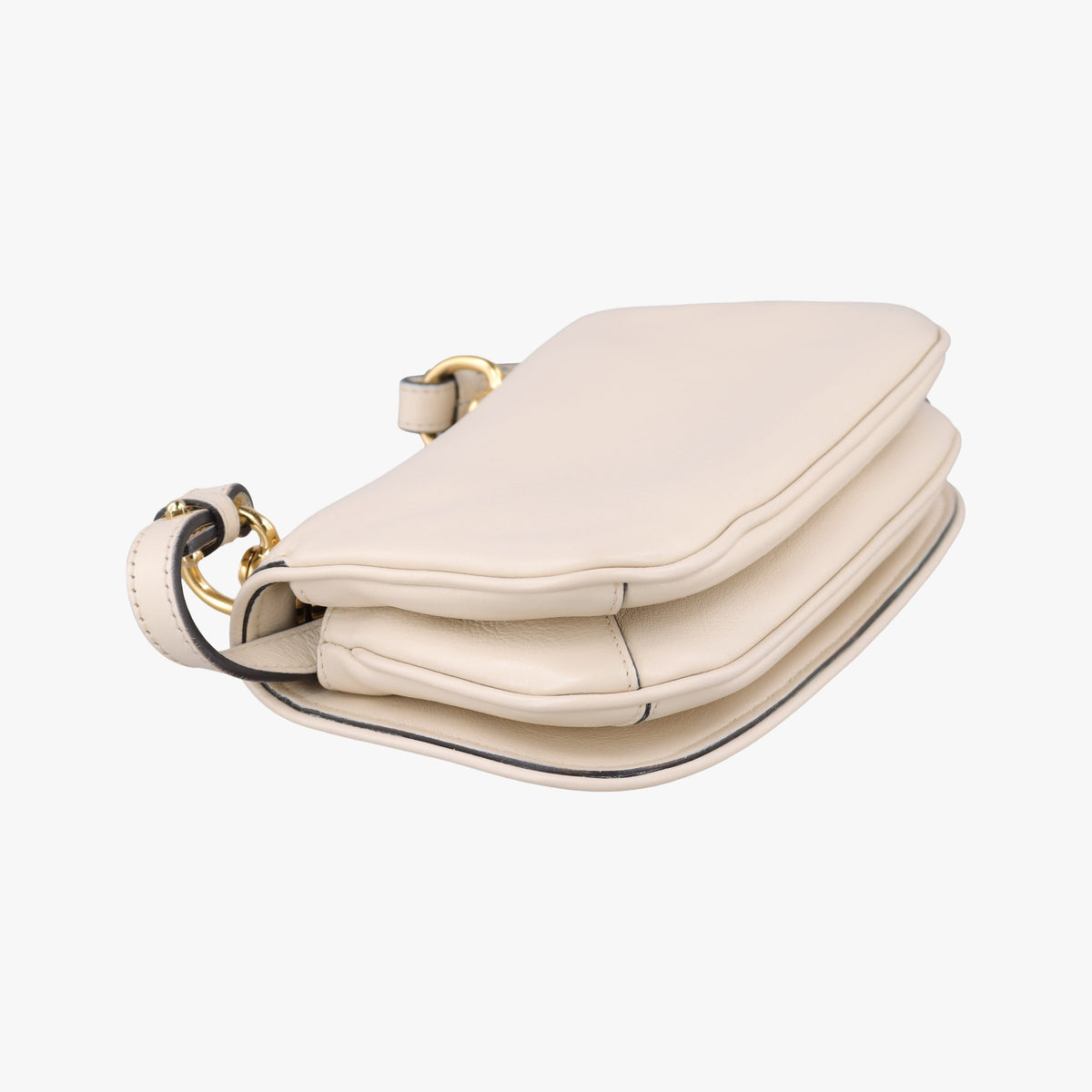 Pre-owned Gucci Blondie mini White Leather 698643 shoulderbag | stylenewstar
