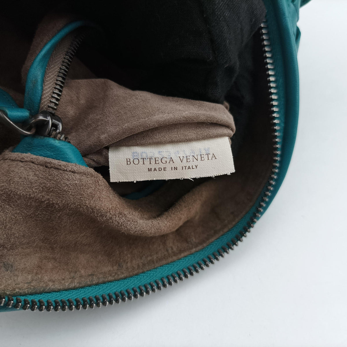 Pre-owned Bottega Veneta NODINI Intrecciato Green lambskin  shoulderbag | stylenewstar