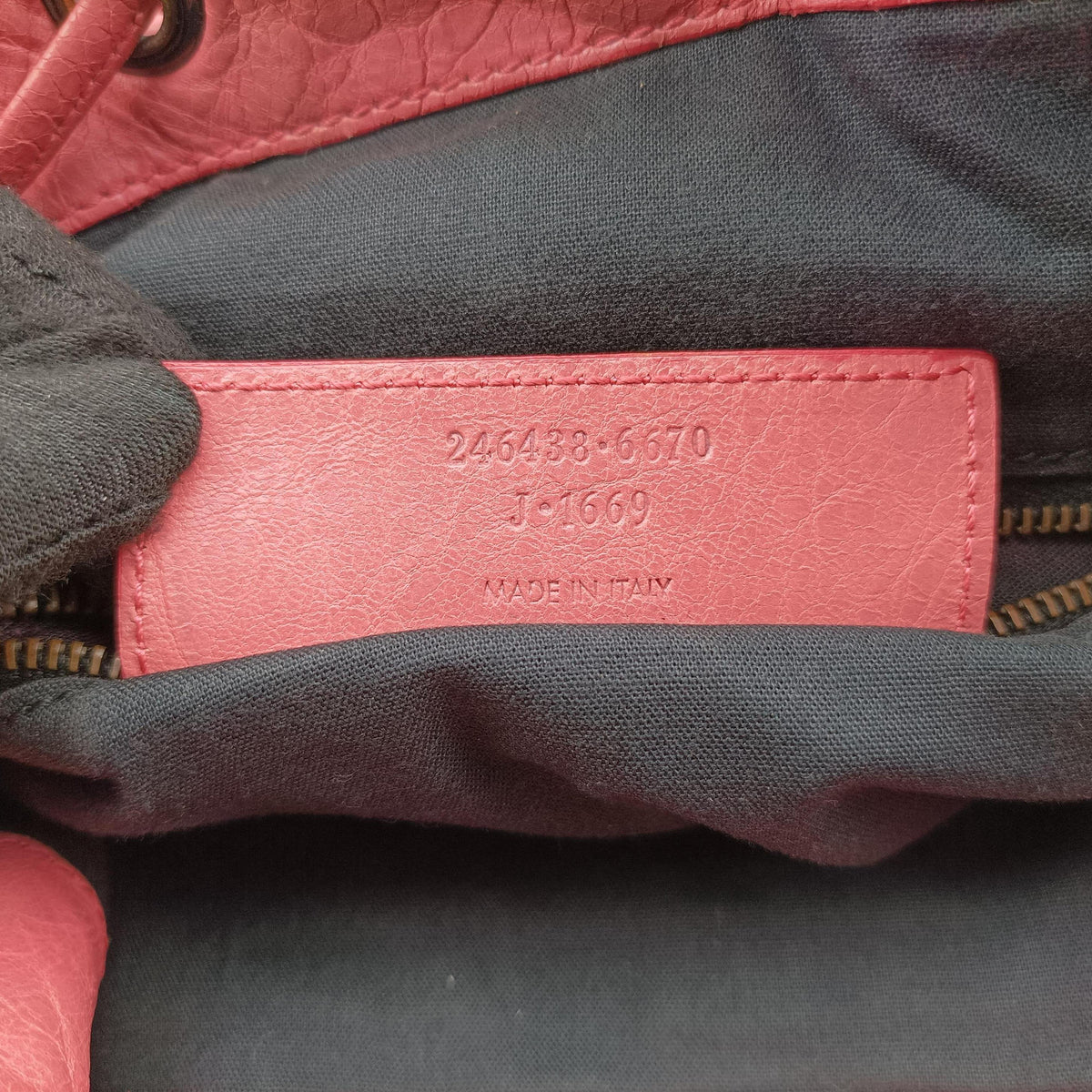 Vintage Balenciaga Pompon Pink Lambskin  handbag | stylenewstar