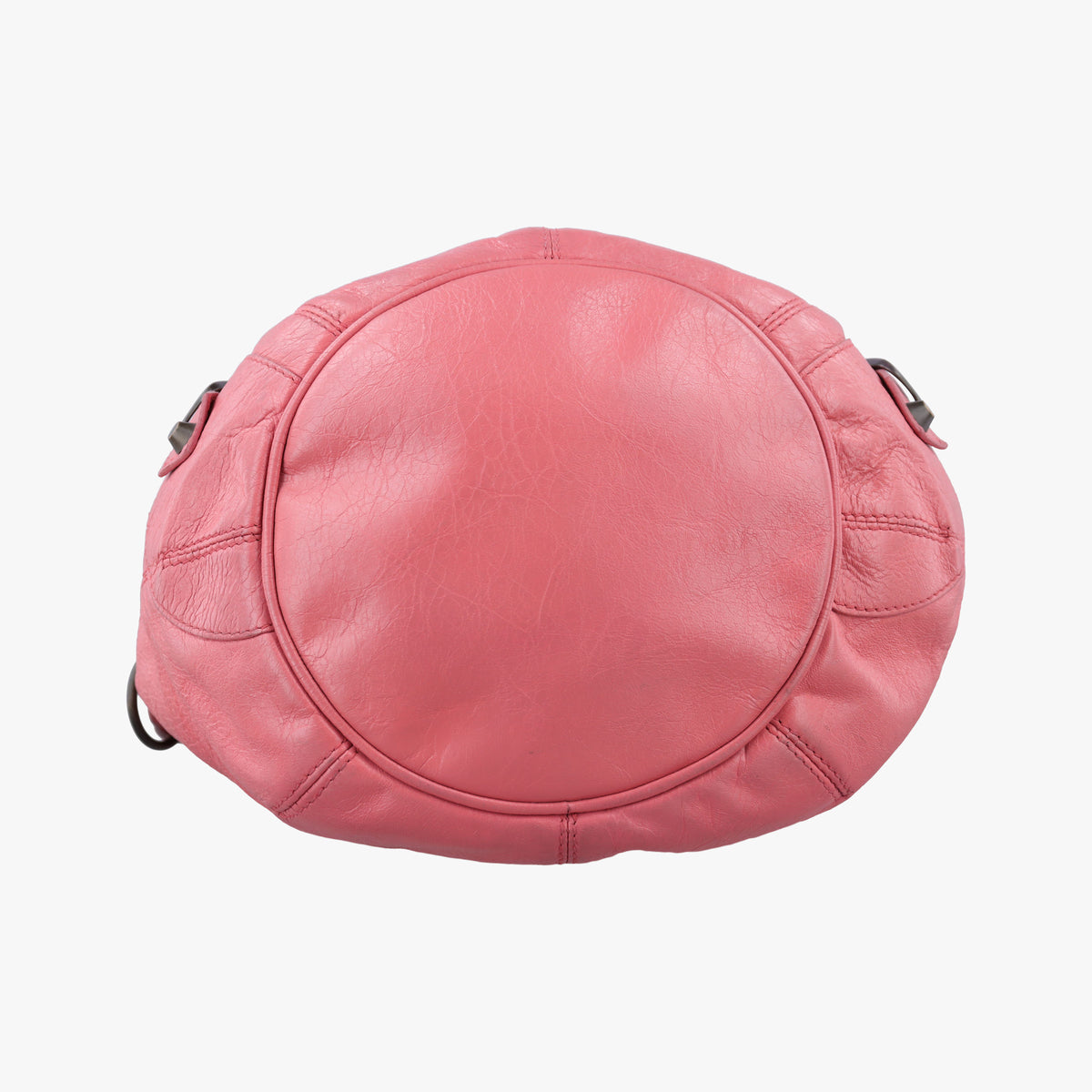 Vintage Balenciaga Pompon Pink Lambskin  handbag | stylenewstar