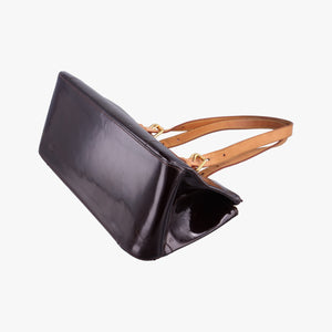 Pre-owned Louis Vuitton Rosewood Avenue Amaranth Vernis M93510 handbag | stylenewstar