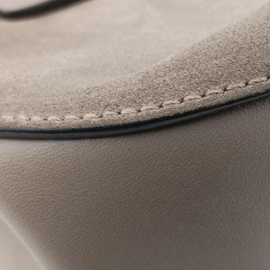 Vintage Chloe DREW Grey Leather × suede  shoulderbag | stylenewstar