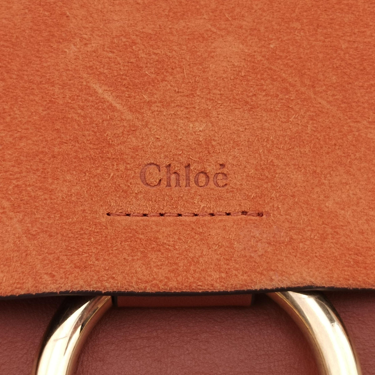 Pre-owned Chloe FAYE Brown Leather × suede  shoulderbag | stylenewstar
