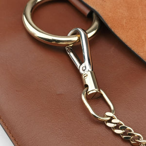 Pre-owned Chloe FAYE Brown Leather × suede  shoulderbag | stylenewstar
