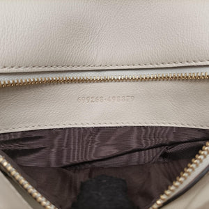 Vintage Gucci Blondie Chain White Leather 699268 shoulderbag | stylenewstar
