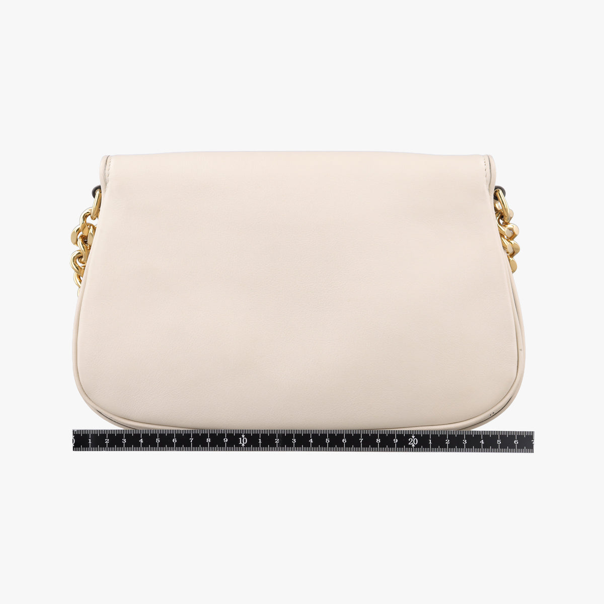 Vintage Gucci Blondie Chain White Leather 699268 shoulderbag | stylenewstar