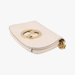 Vintage Gucci Blondie Chain White Leather 699268 shoulderbag | stylenewstar