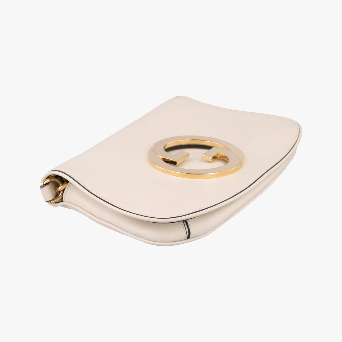 Vintage Gucci Blondie Chain White Leather 699268 shoulderbag | stylenewstar