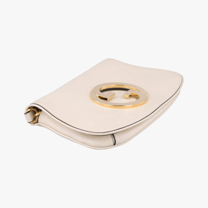 Vintage Gucci Blondie Chain White Leather 699268 shoulderbag | stylenewstar