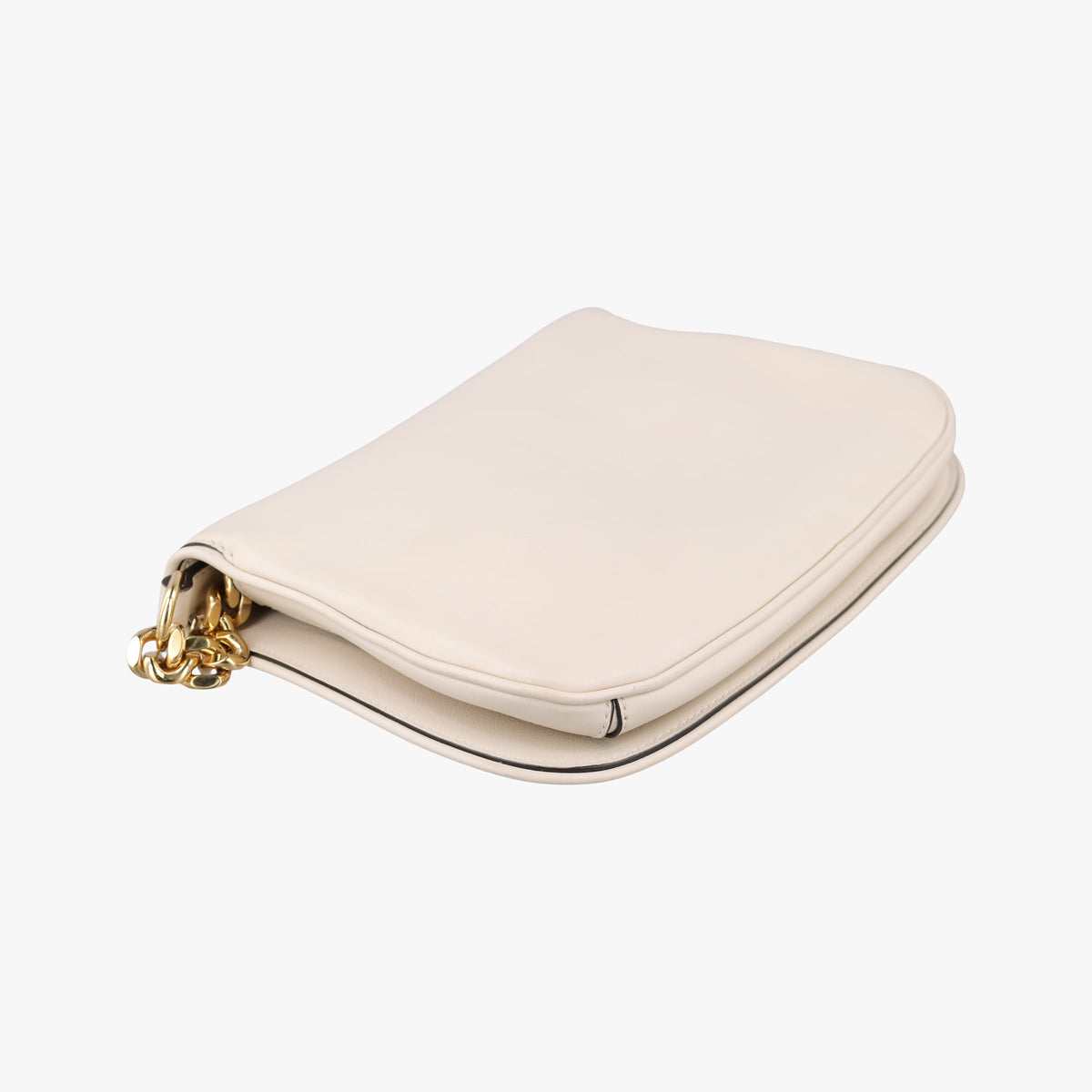 Vintage Gucci Blondie Chain White Leather 699268 shoulderbag | stylenewstar